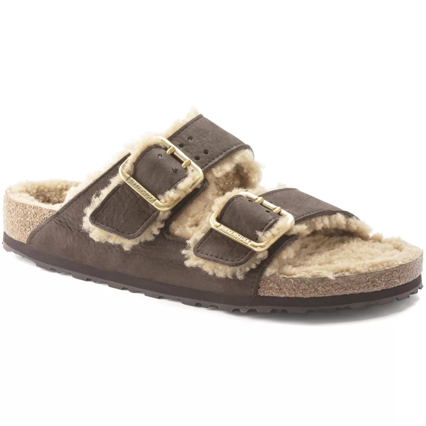 Birkenstock Arizona Bold Shearling-Heren Twee Riemen