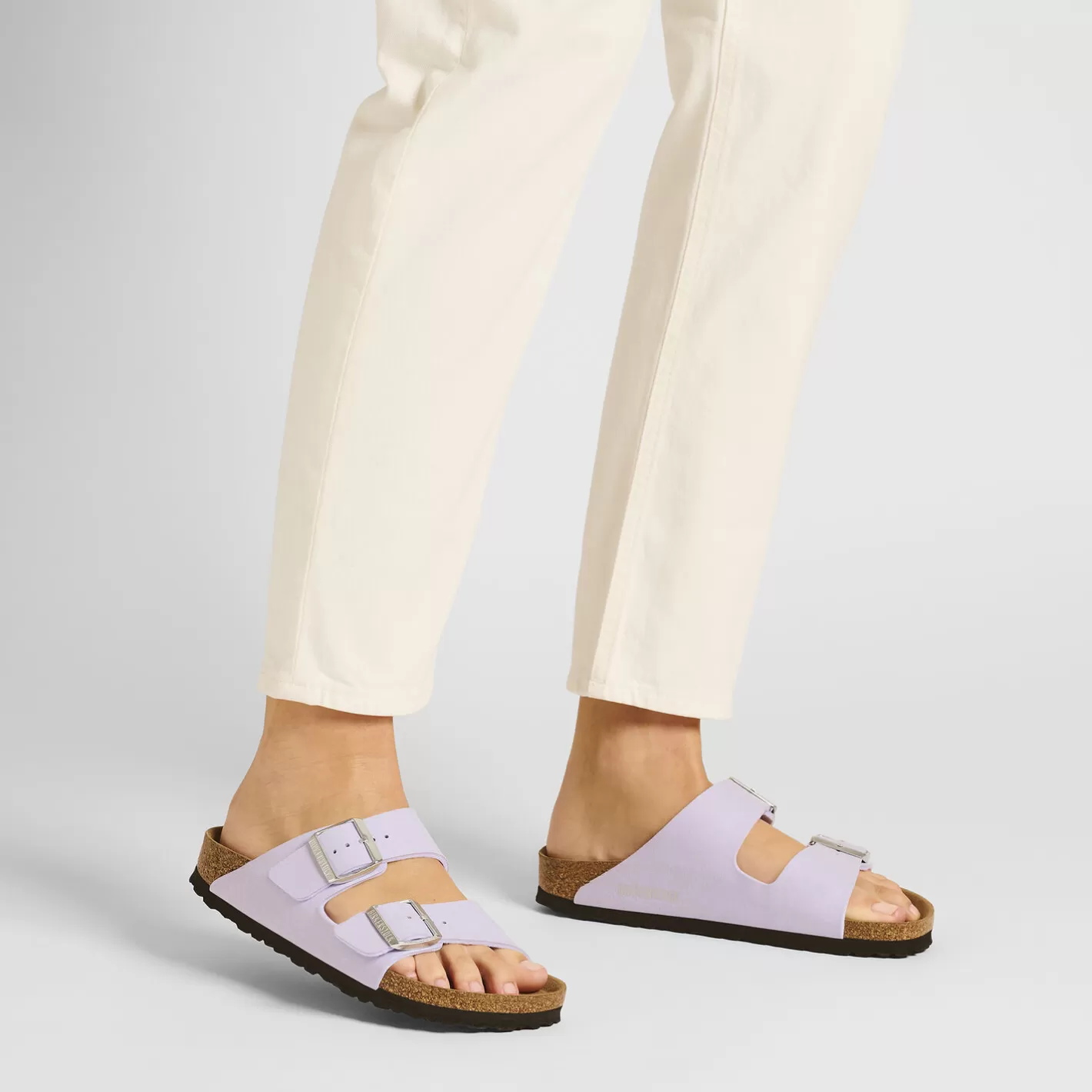 Birkenstock Arizona Veganistisch-Dames Twee Riemen