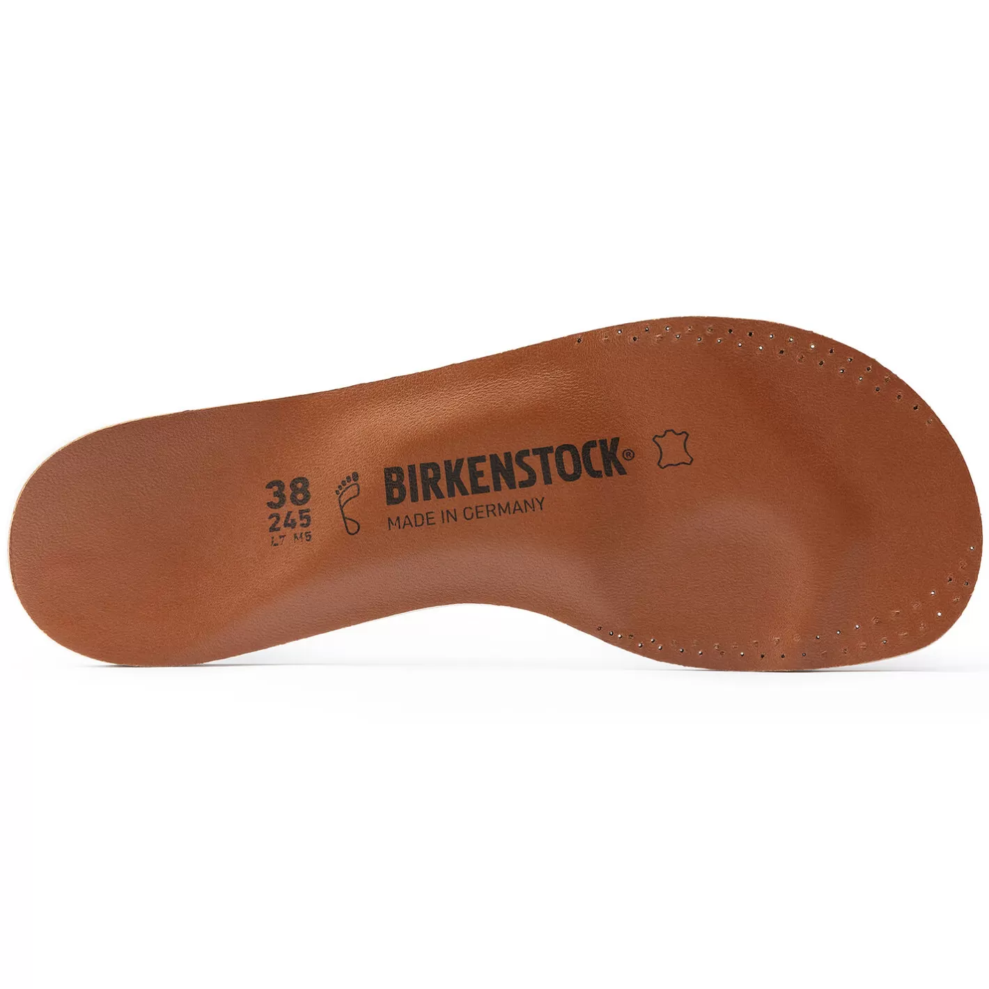 Birkenstock Comfort Voetbedzool Leer-Dames Inlegzolen