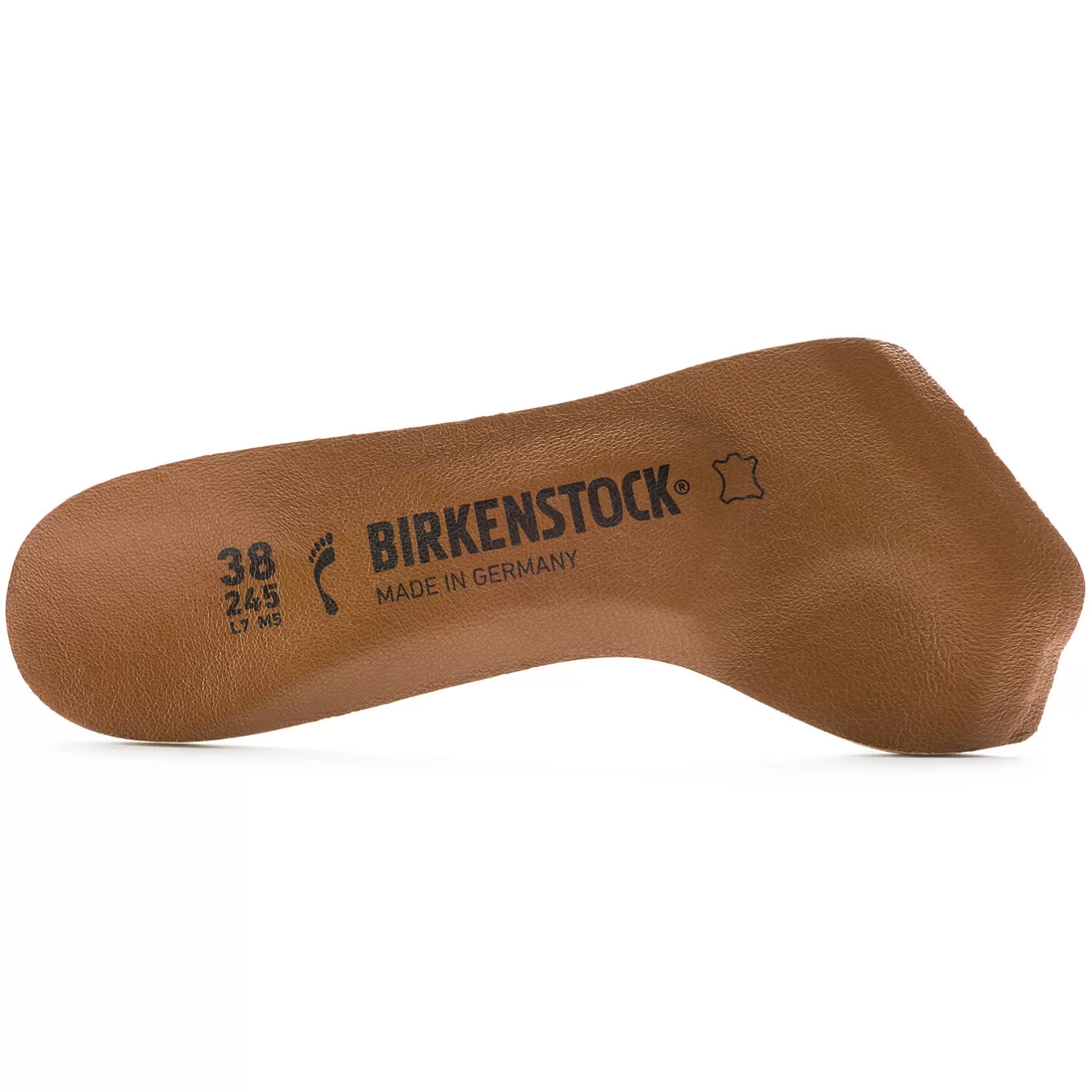 Birkenstock Comfort Voetbedzool Teenvrij Leer-Dames Inlegzolen