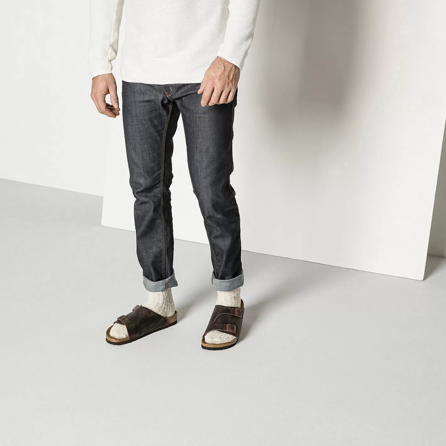 Birkenstock Cotton Slub Heren-Heren Sokken