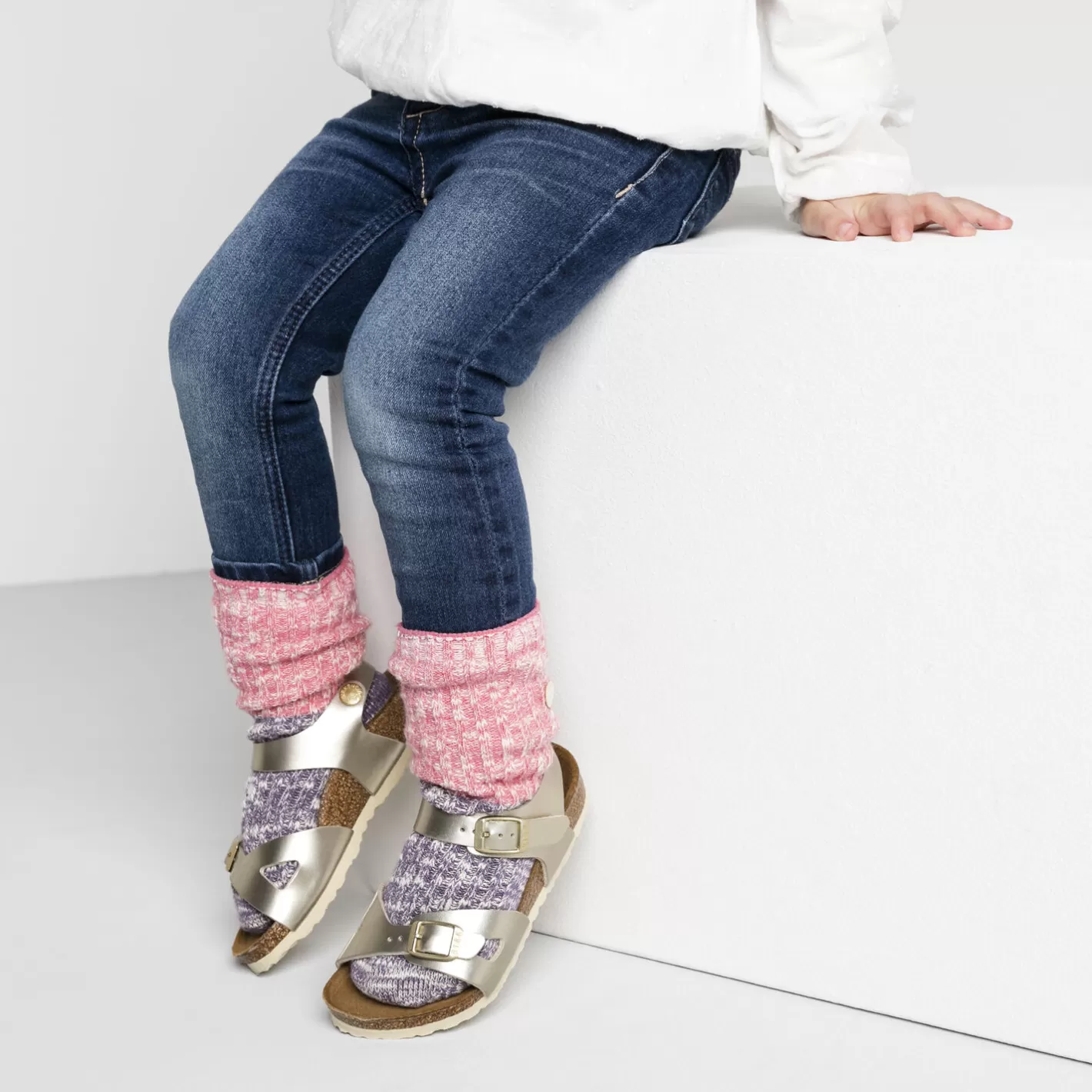 Birkenstock Cotton Slub Kids-Kinderen Sokken