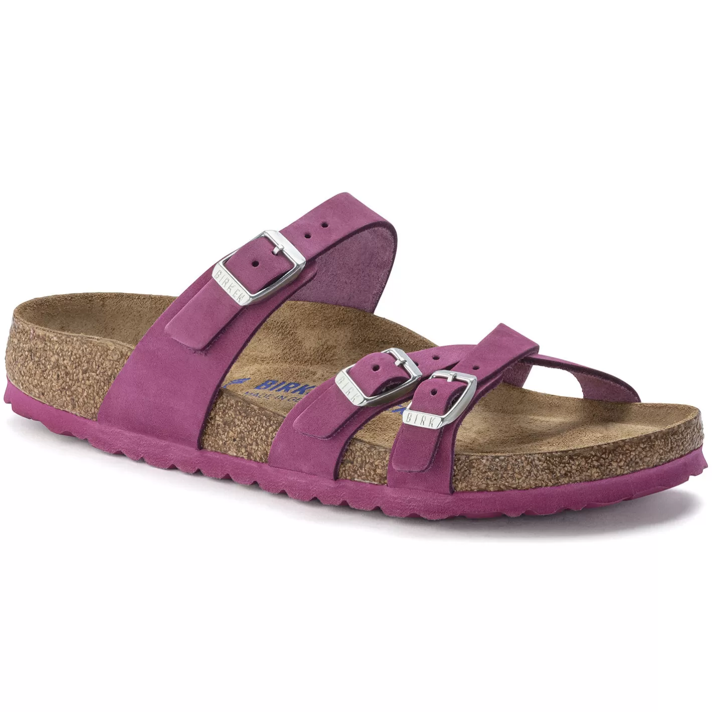 Birkenstock Franca Zacht Voetbed-Dames Meer Riemen