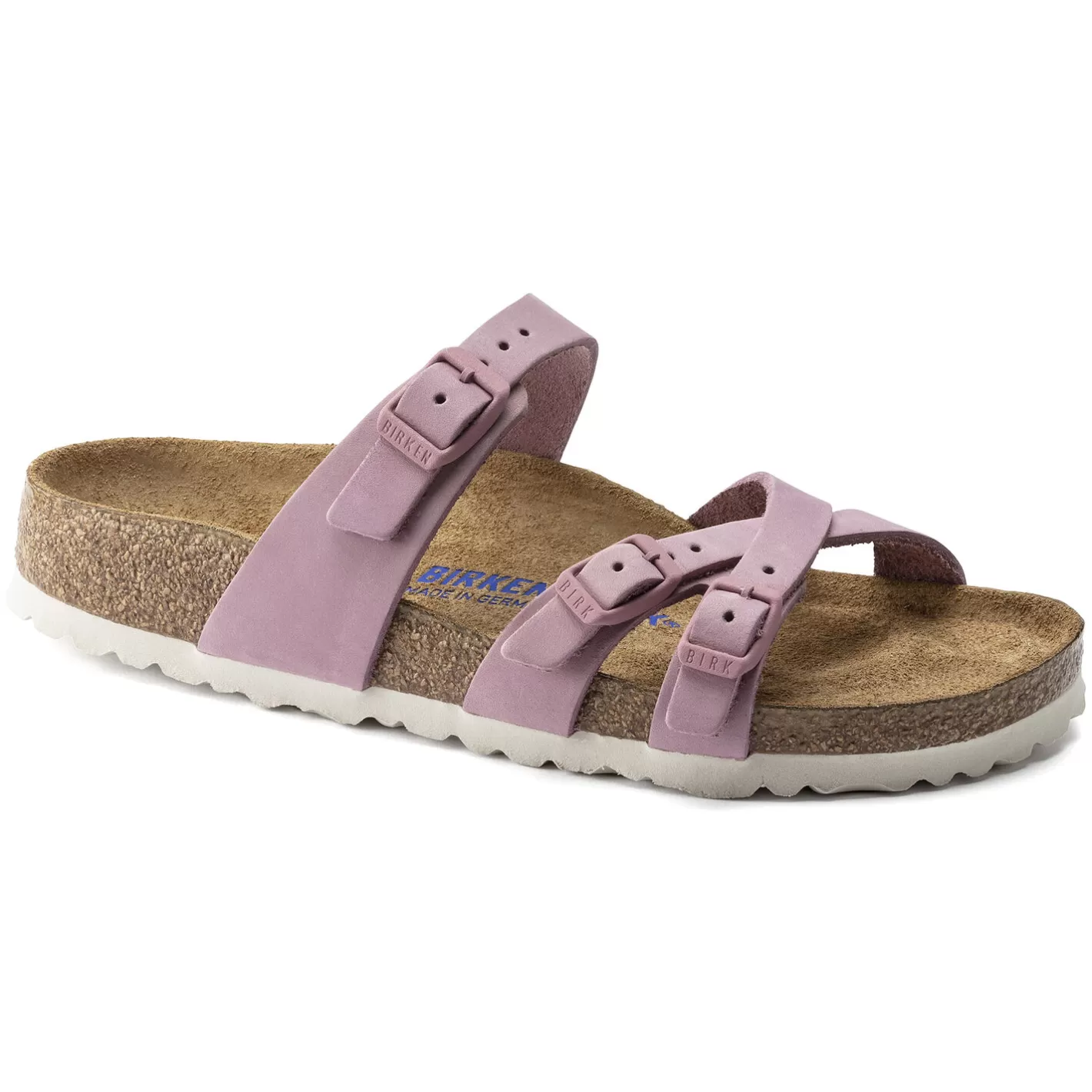 Birkenstock Franca Zacht Voetbed-Dames Meer Riemen