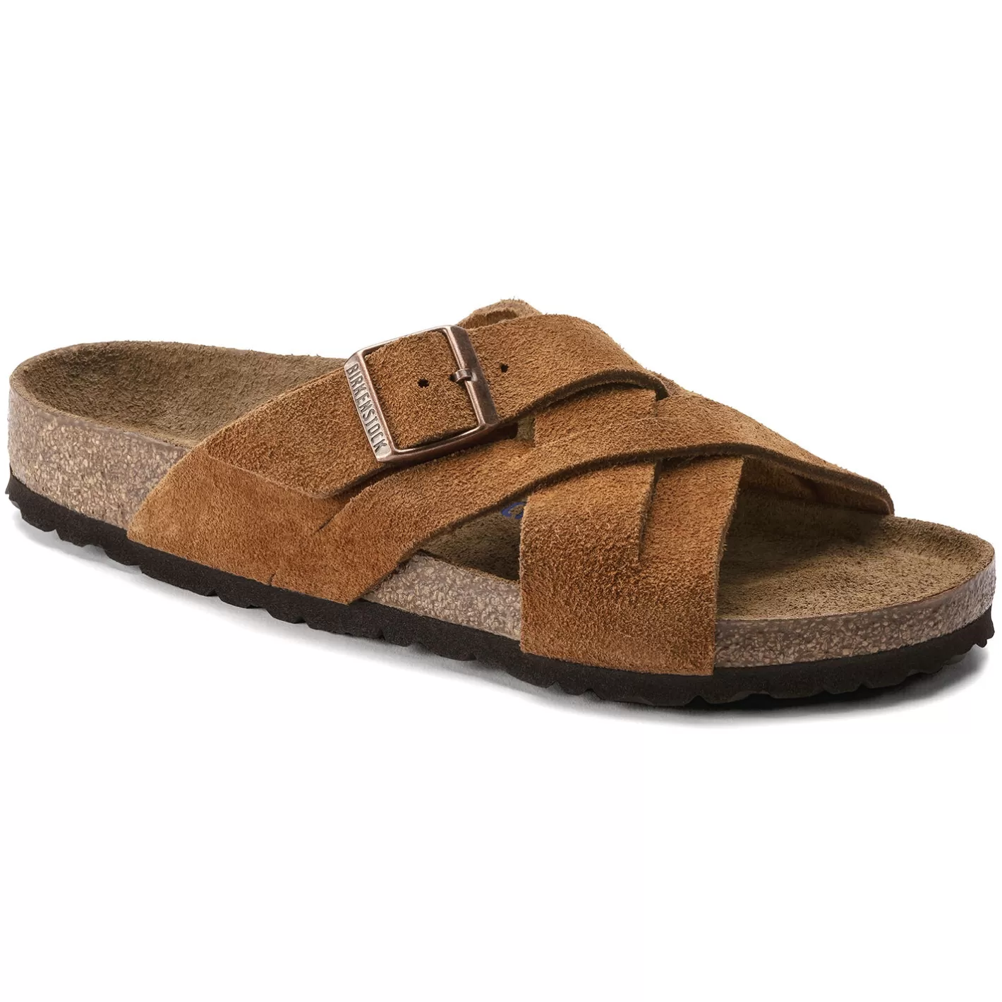 Birkenstock Lugano Zacht Voetbed-Dames Meer Riemen