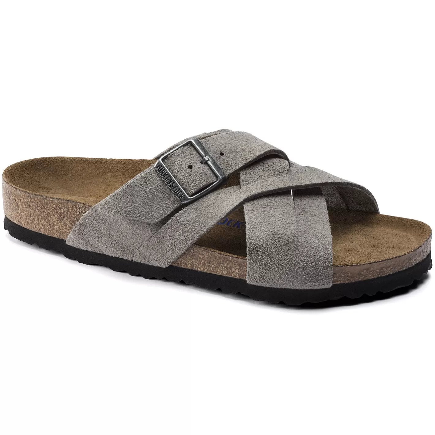 Birkenstock Lugano Zacht Voetbed-Dames Meer Riemen