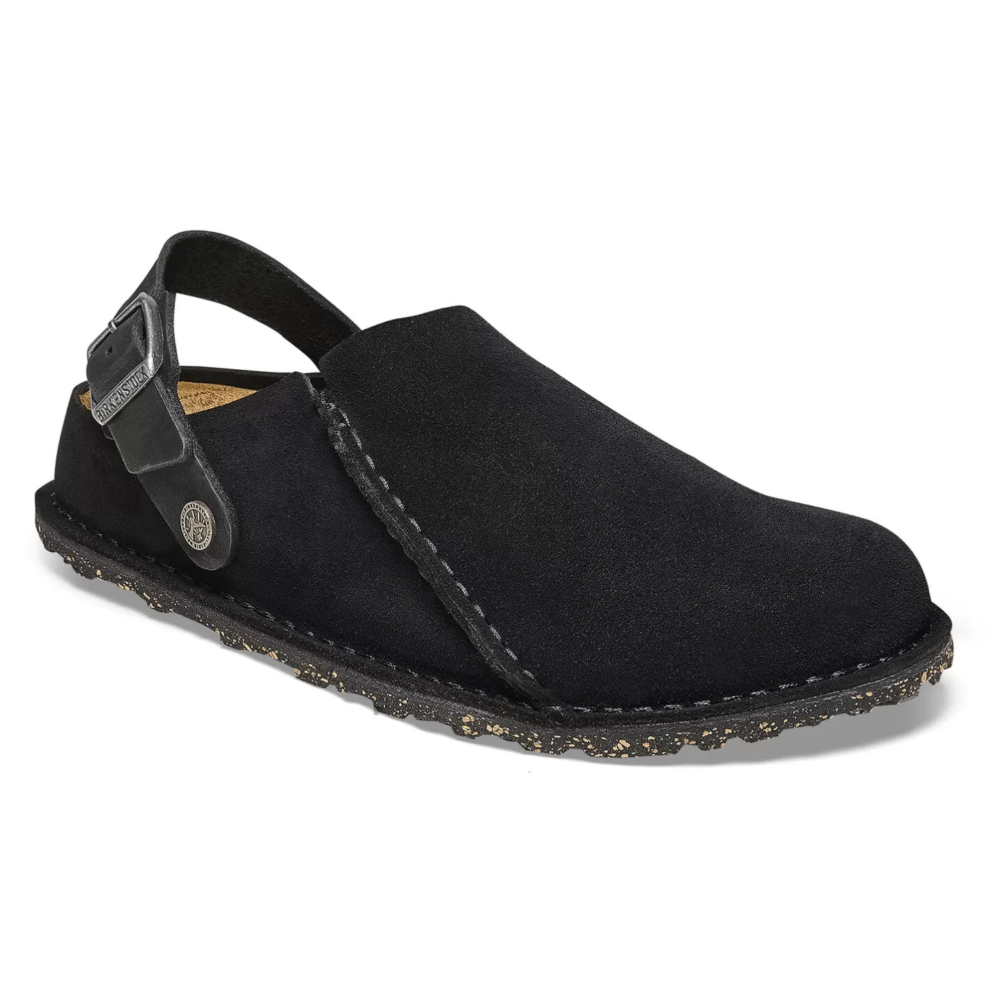 Birkenstock Lutry Premium Suede-Heren Pantoffels