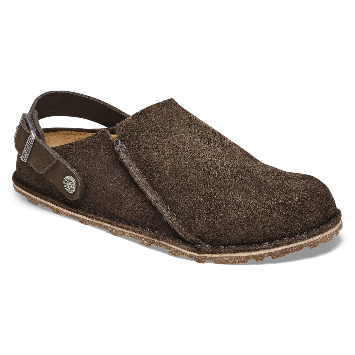 Birkenstock Lutry Premium Suede-Heren Pantoffels