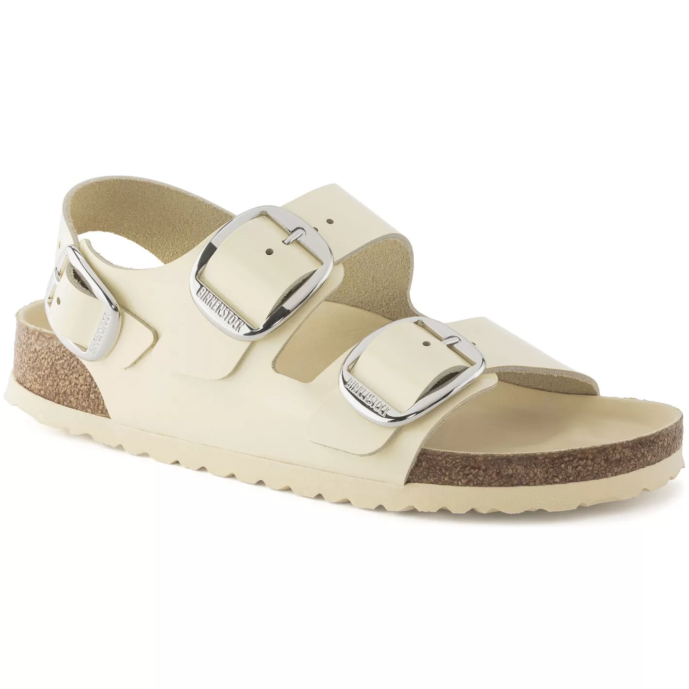 Birkenstock Milano Big Buckle-Dames Met Hielriem