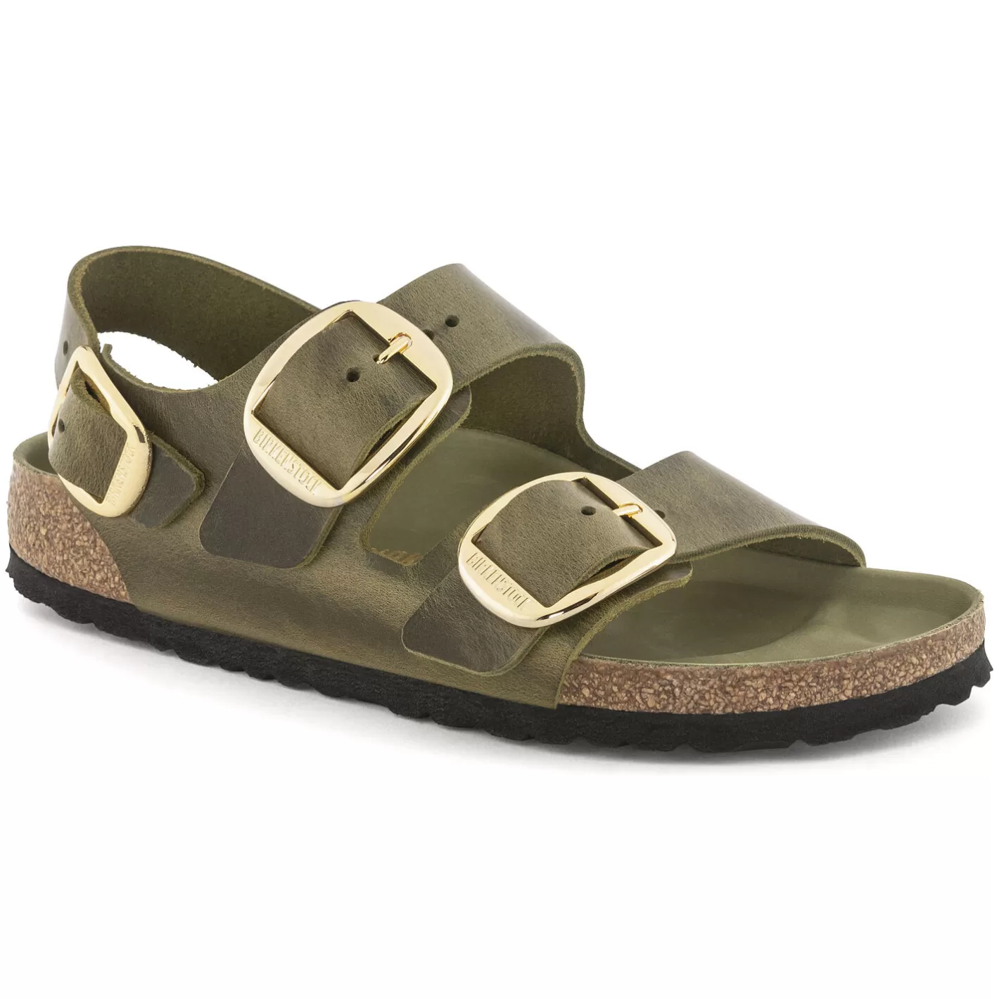 Birkenstock Milano Big Buckle-Dames Met Hielriem