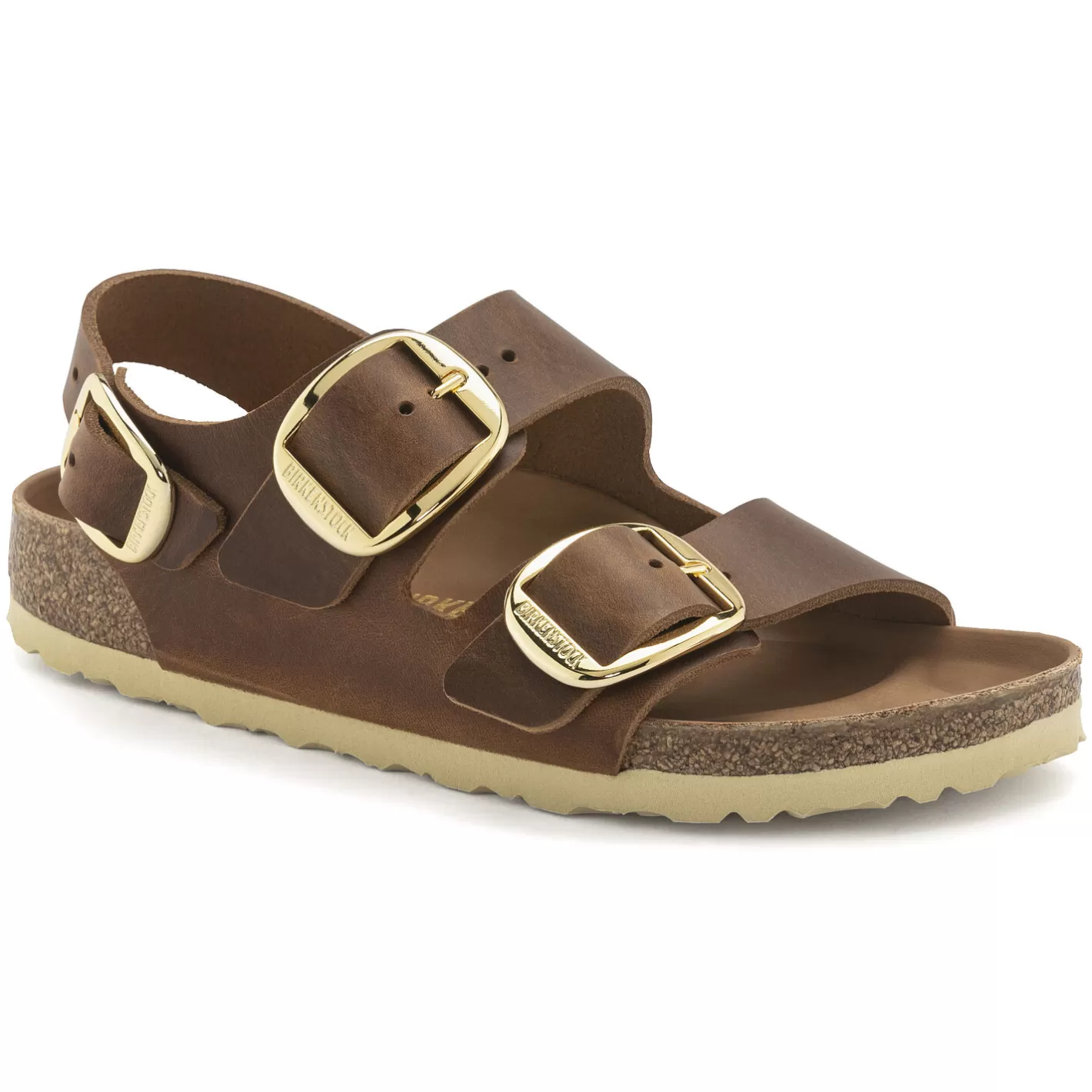 Birkenstock Milano Big Buckle-Dames Met Hielriem