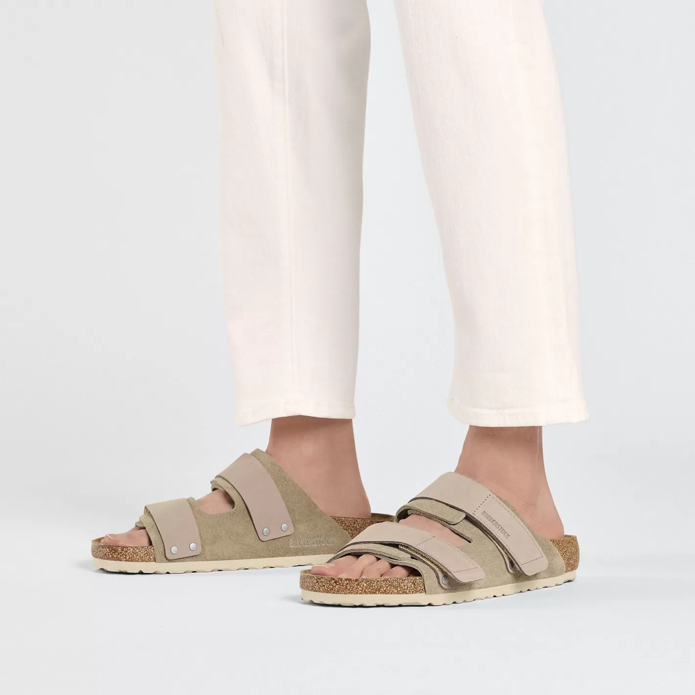 Birkenstock Uji-Heren Twee Riemen