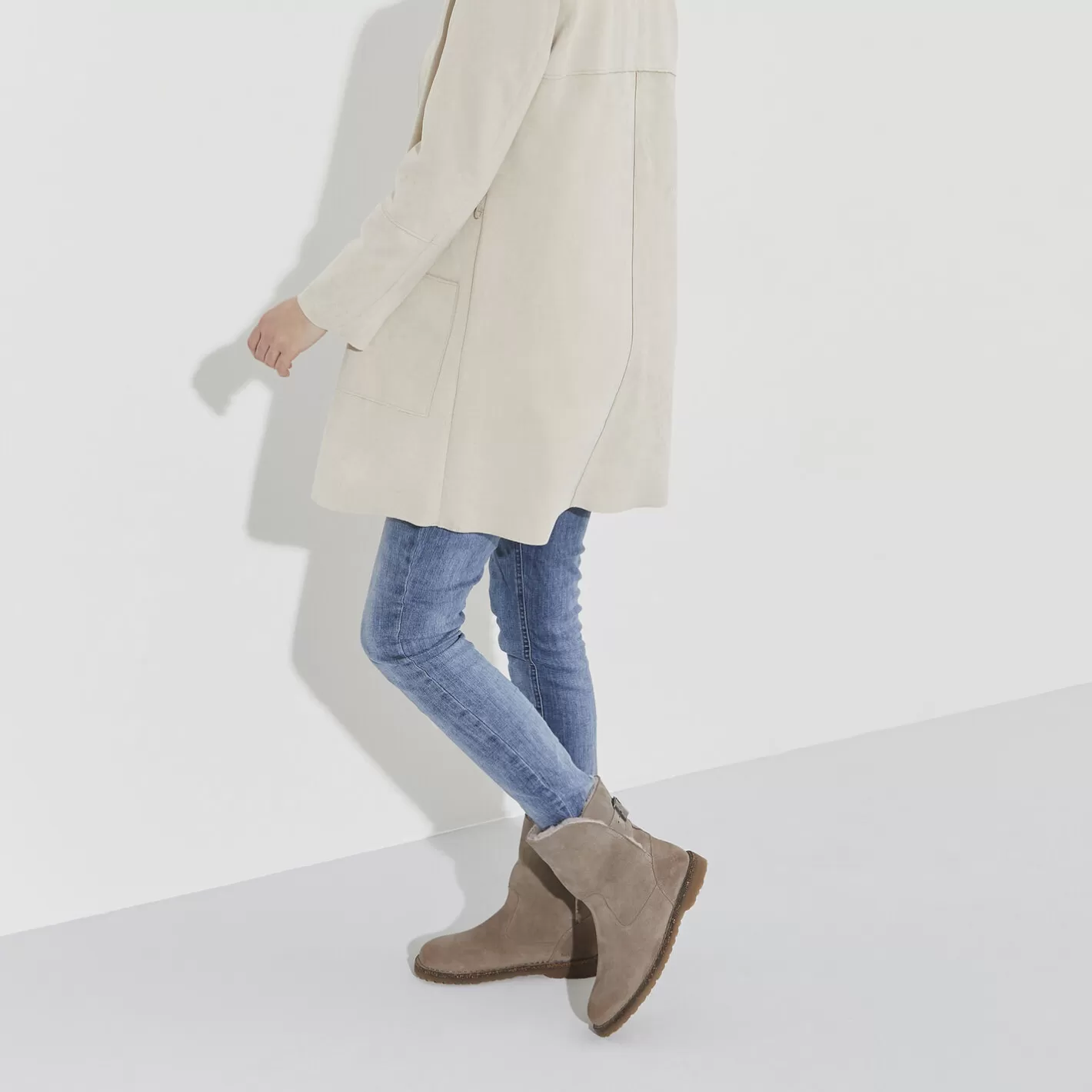 Birkenstock Uppsala Lamsvel-Dames Laarzen