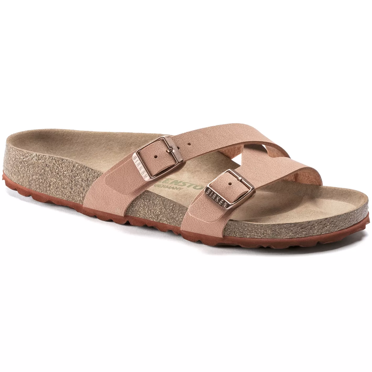 Birkenstock Yao Veganistisch-Dames Twee Riemen